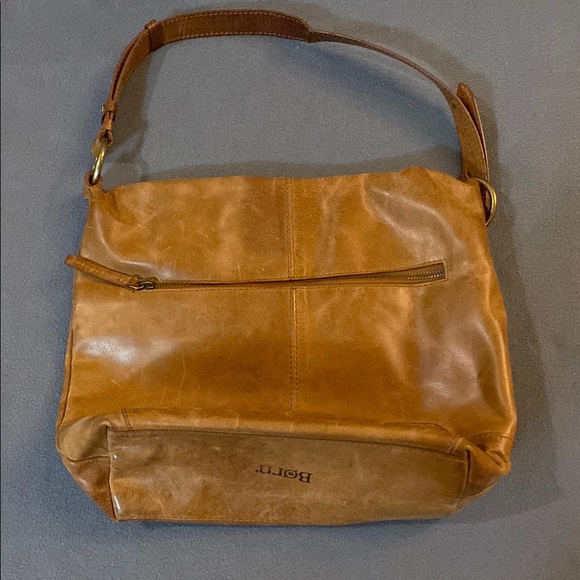 Born Tan Leather Shoulder Bag - Picture 3 of 4